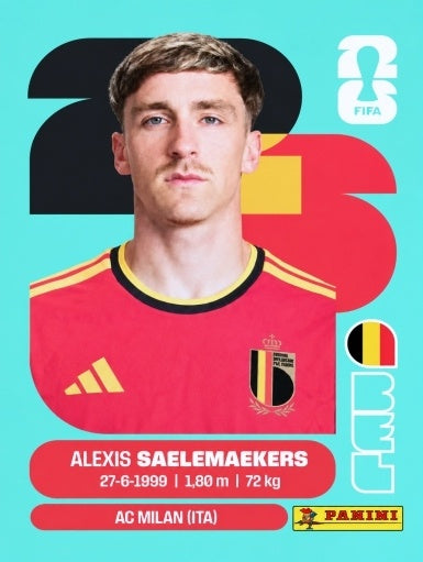 Alexis Saelemaekers - Bélgica - BEL12