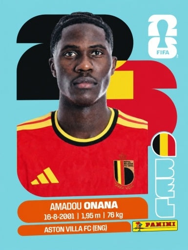 Amadou Onana - Bélgica - BEL10