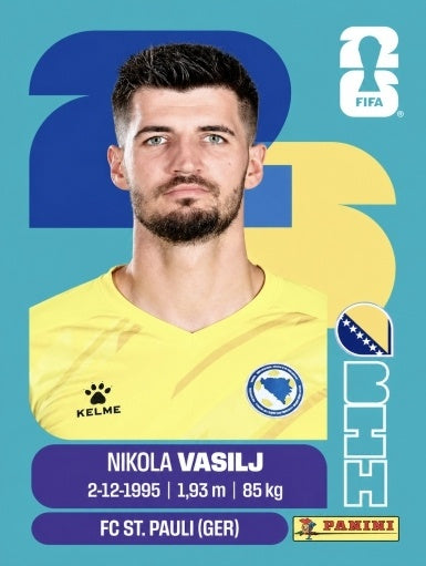 Nikola Vasilj - Bosnia y Herzegovina - BIH2