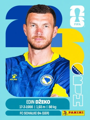 Edin Dzeko - Bosnia y Herzegovina - BIH18