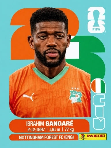 Ibrahim Sangare - Costa de Marfil - CIV12
