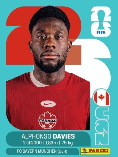 Alphonso Davies - Canadá - CAN3