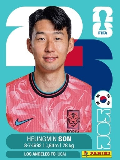 Heungmin Son - Corea del Sur - KOR18