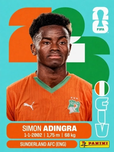Simon Adingra - Costa de Marfil - CIV17