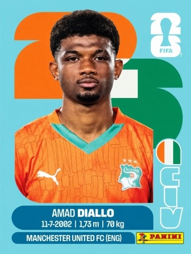 Amad Diallo - Costa de Marfil - CIV15