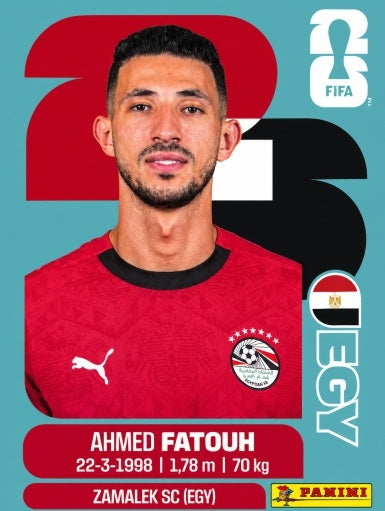 Ahmed Fatouh - Egipto - EGY9
