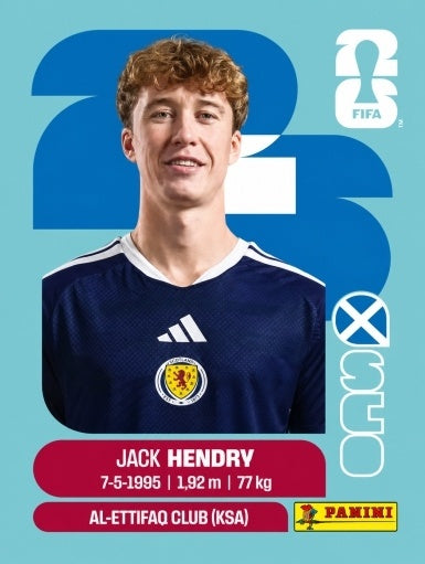 Jack Hendry - Escocia - SCO3