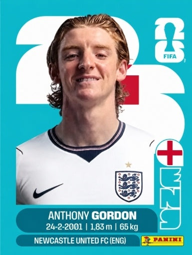 Anthony Gordon - Inglaterra - ENG15