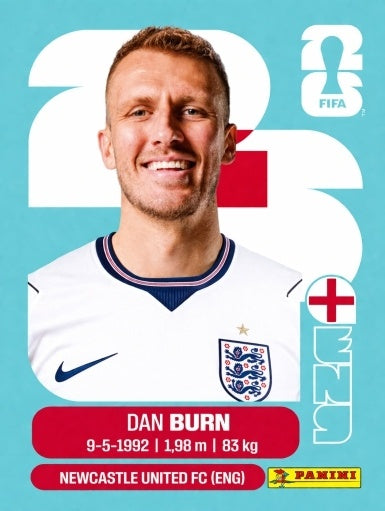 Dan Burn - Inglaterra - ENG8