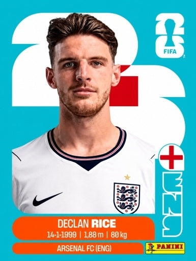 Declan Rice - Inglaterra - ENG10
