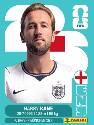 Harry Kane - Inglaterra - ENG18