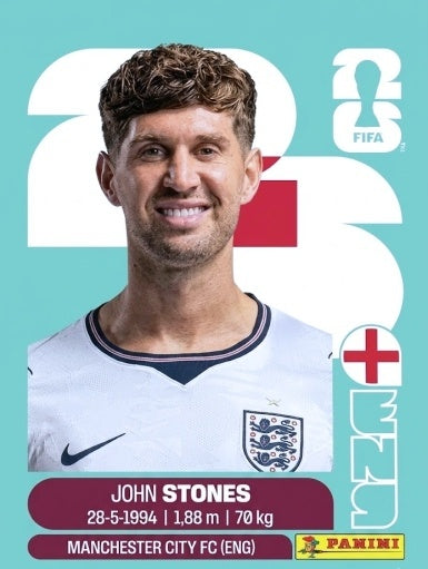 John Stones - Inglaterra - ENG3