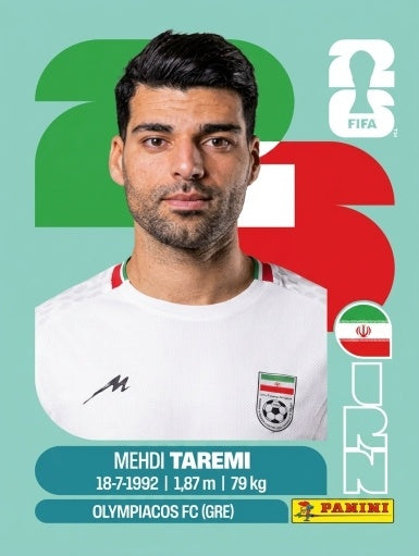 Mehdi Taremi - Irán - IRN18