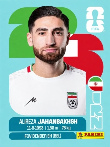 Alireza Jahanbakhsh - Irán - IRN19