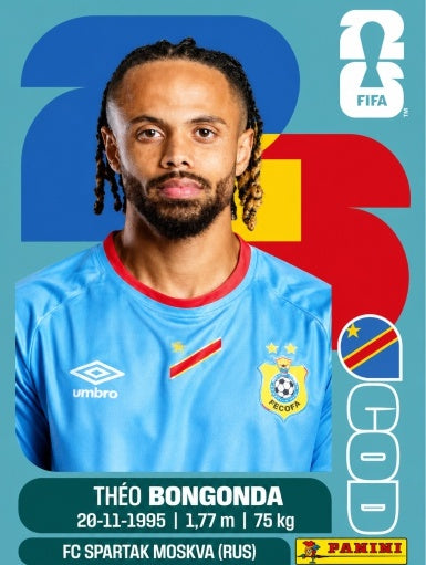 Théo Bongonda - República Democrática del Congo - COD14