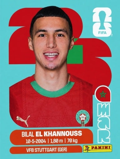 Bilal El Khannouss - Marruecos - MAR14