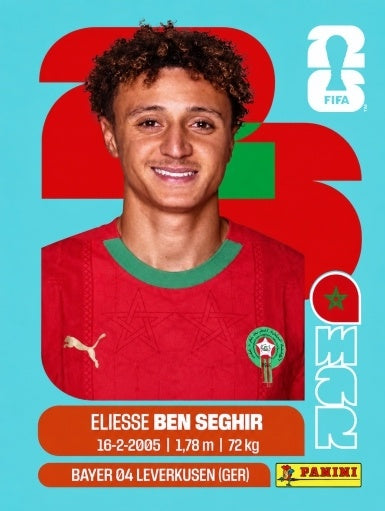 Eliesse Ben Seghir - Marruecos - MAR12