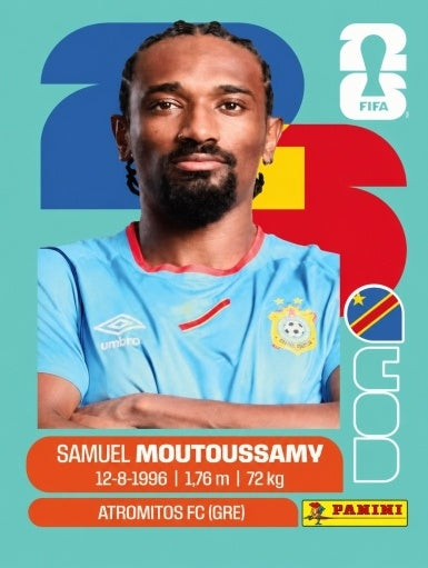 Samuel Moutoussamy - República Democrática del Congo - COD11