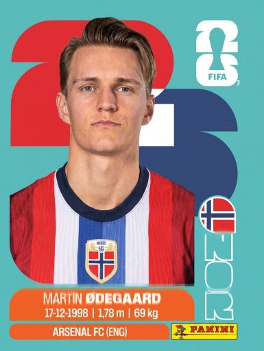 Martin Ødegaard - Noruega - NOR10
