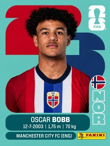 Oscar Bobb - Noruega - NOR20