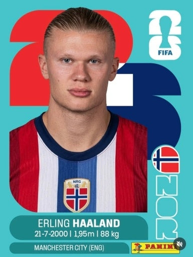 Erling Haaland - Noruega - NOR15