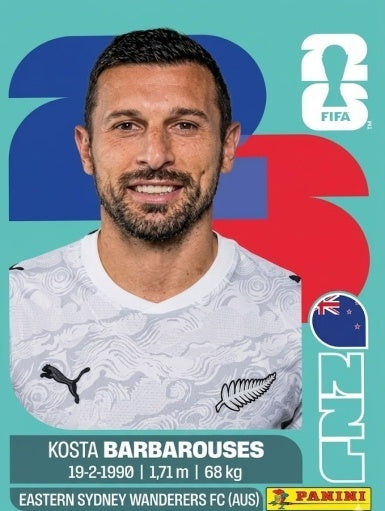 Kosta Barbarouses - Nueva Zelanda - NZL20