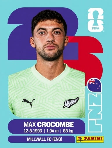 Max Crocombe Payne - Nueva Zelanda - NZL2
