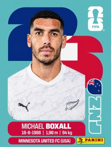 Michael Boxall - Nueva Zelanda - NZL4