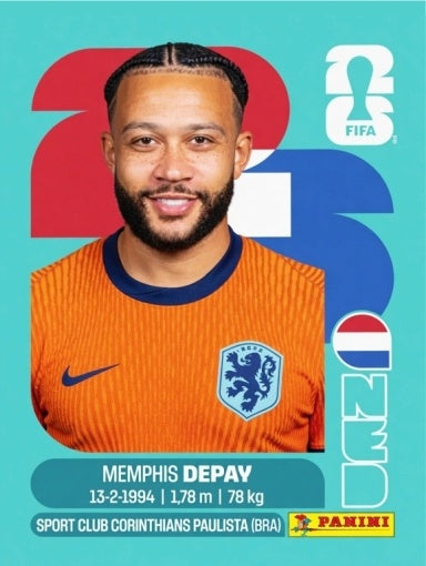 Memphis Depay - Países Bajos - NED17