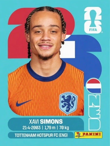 Xavi Simons - Países Bajos - NED15