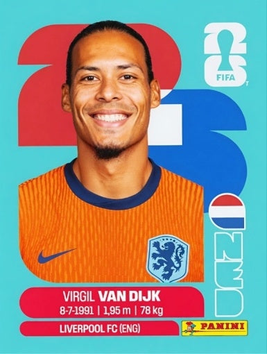Virgil van Dijk - Países Bajos - NED3