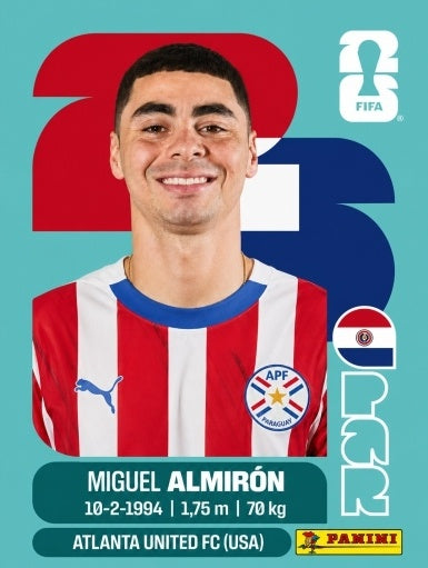 Miguel Almirón - Paraguay - PAR17