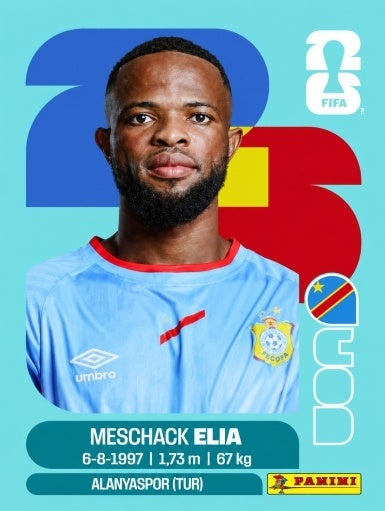Meschak Elia - República Democrática del Congo - COD15