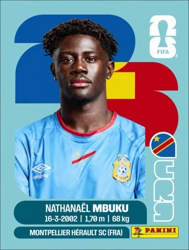 Nathanaël Mbuku - República Democrática del Congo - COD20