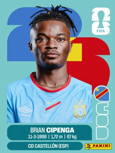 Brian Cipenga - República Democrática del Congo - COD17
