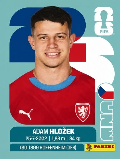 Adam Hlozek - Chequia - CZE19