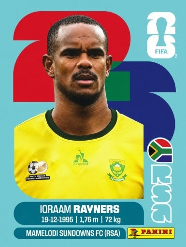 Iqraam Rayners - Sudáfrica - RSA18