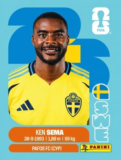 Ken Sema - Suecia - SWE15