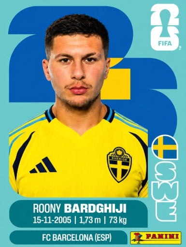 Roony Bardghji - Suecia - SWE16