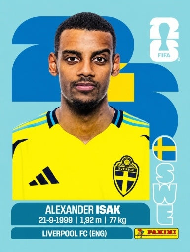 Alexander Isak - Suecia - SWE19