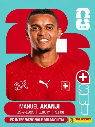 Manuel Akanji - Suiza - SUI4