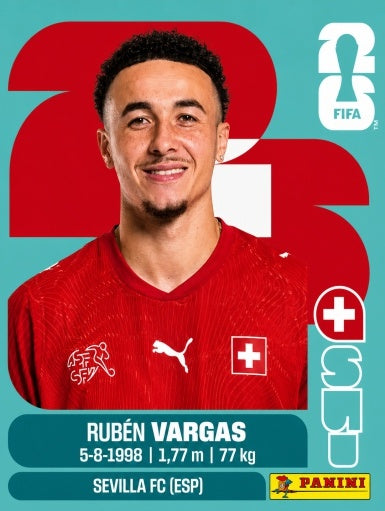 Ruben Vargas - Suiza - SUI18