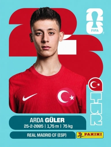 Arda Guler - Turquía - TUR14