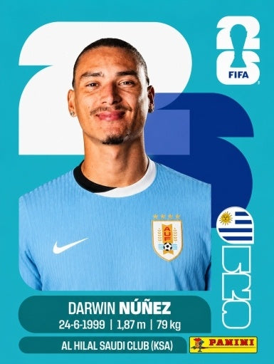 Darwin Núñez - Uruguay - URU17