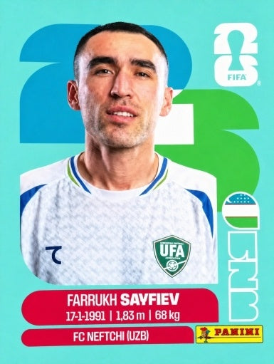 Farrukh Savfiev - Uzbekistán - UZB3