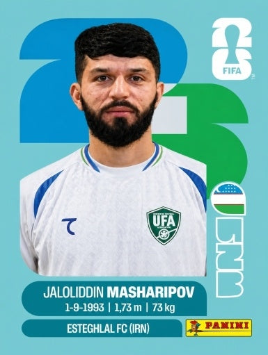 Jaloliddin Masharipov - Uzbekistán - UZB18