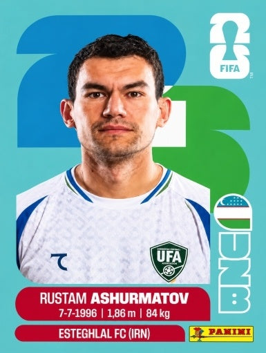 Rustamjon Ashurmatov - Uzbekistán - UZB7