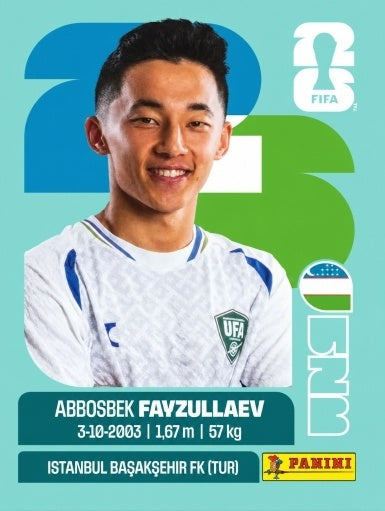 Abbosbek Fayzullaev - Uzbekistán - UZB20