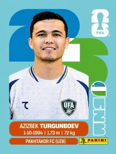 Azizbek Turgunboev - Uzbekistán - UZB14