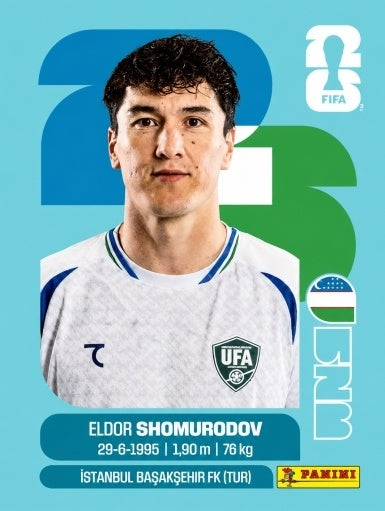 Eldor Shomurodov - Uzbekistán - UZB16